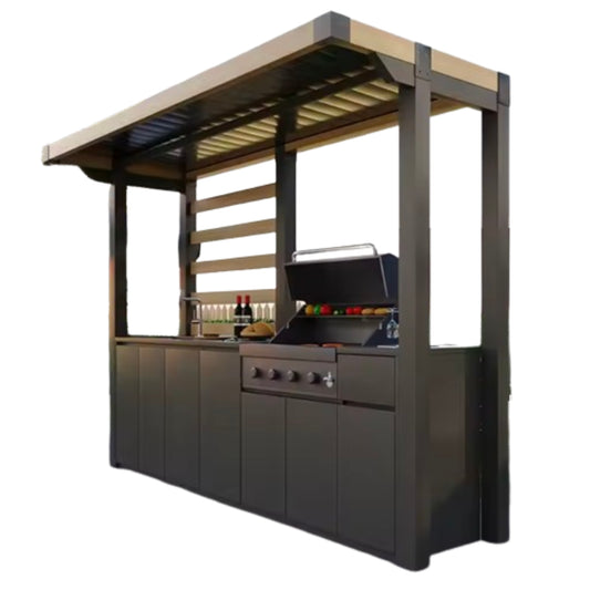 LuxeGrill 3000 Outdoor Kitchen